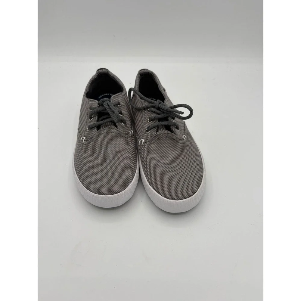 Sperry Top-Sider Bodie Grey Textile Memory Foam Lace Up Sneakers Kids Size 1M
